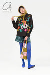 YANYAN KNITS 24 Autumn and Winter Snake Sweater YYK-YYW23-2032-ZONG Brown